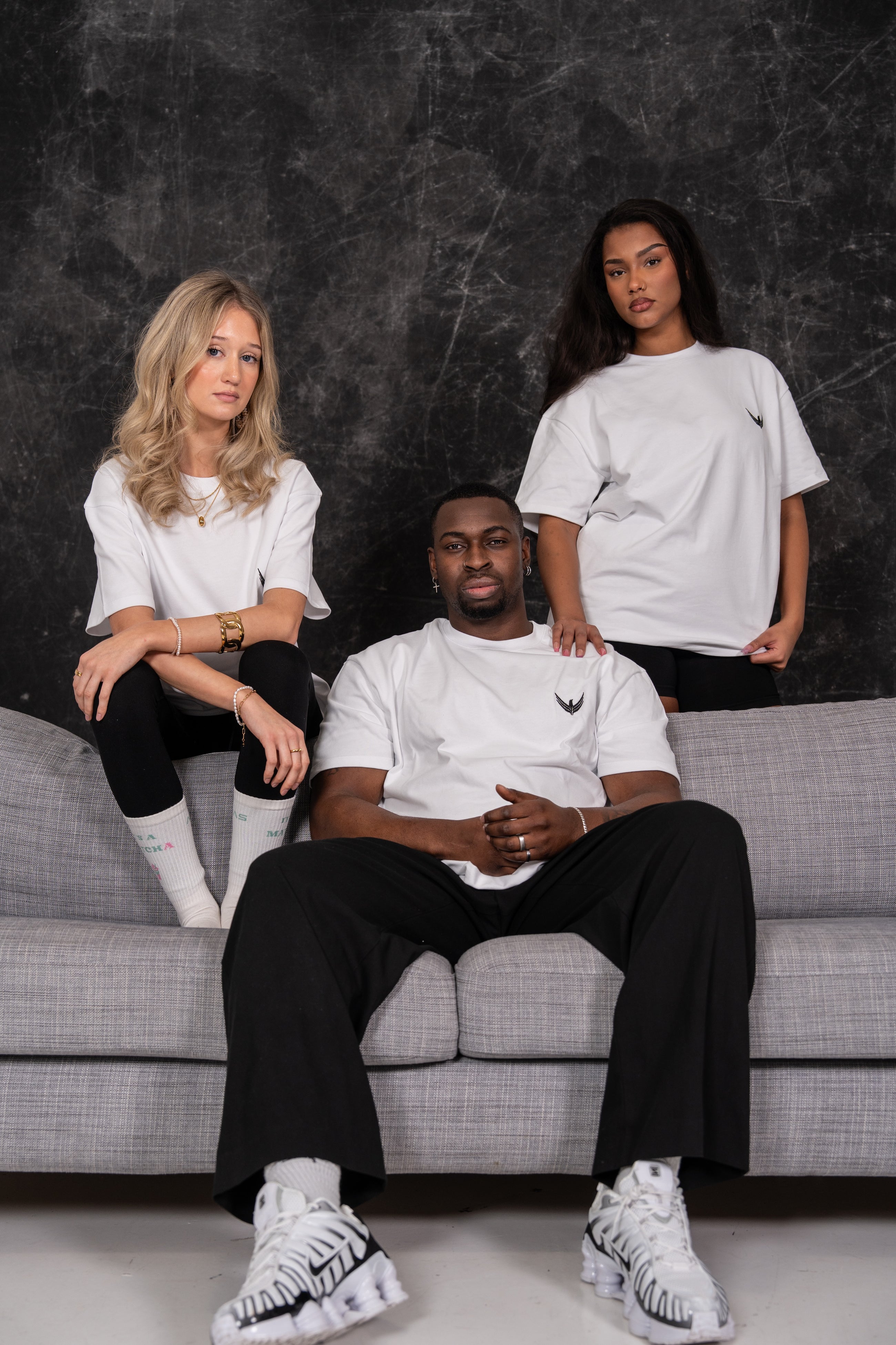 Reborn Stick T-Shirt Weiß