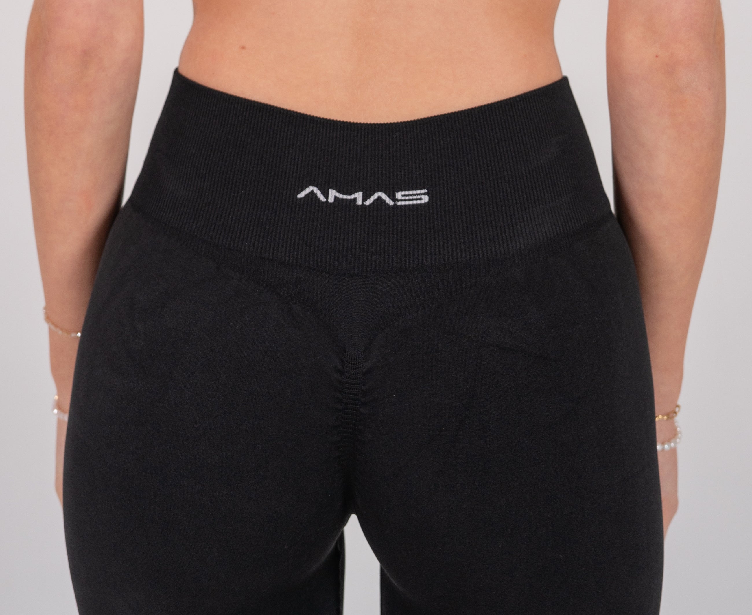 Reborn Scrunch Leggings Schwarz