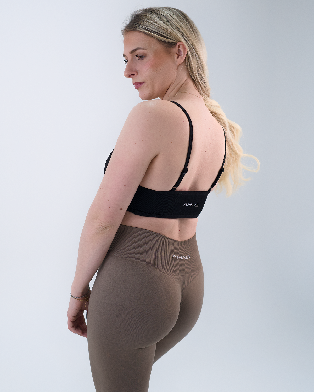 Reborn Sports Bra Schwarz