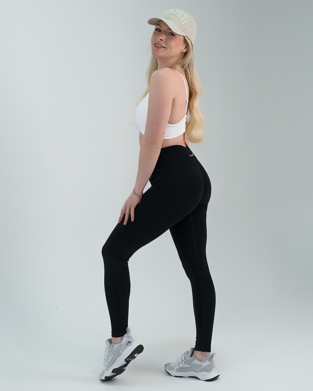 Reborn Scrunch Leggings Schwarz