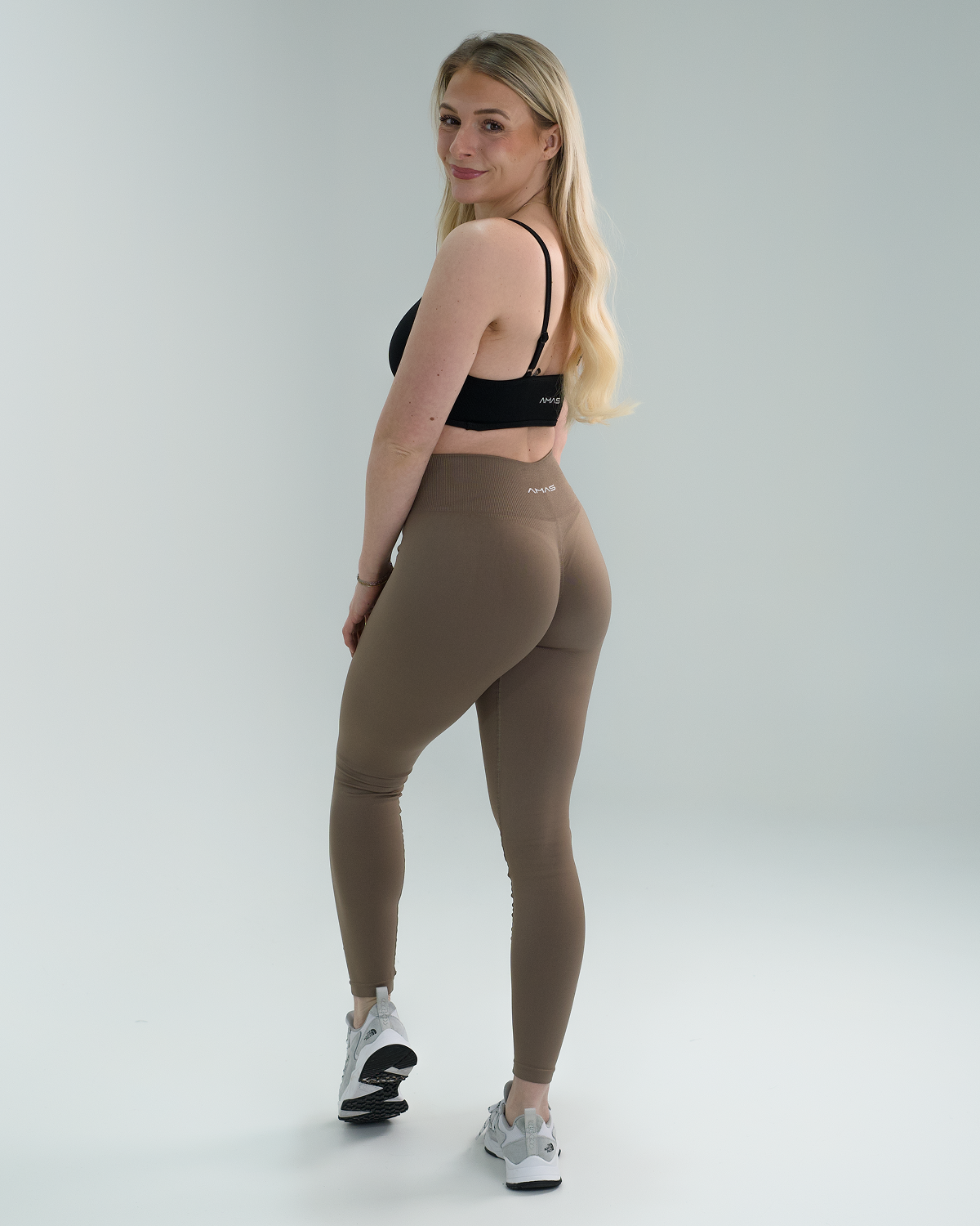 Reborn Scrunch Leggings Mokka