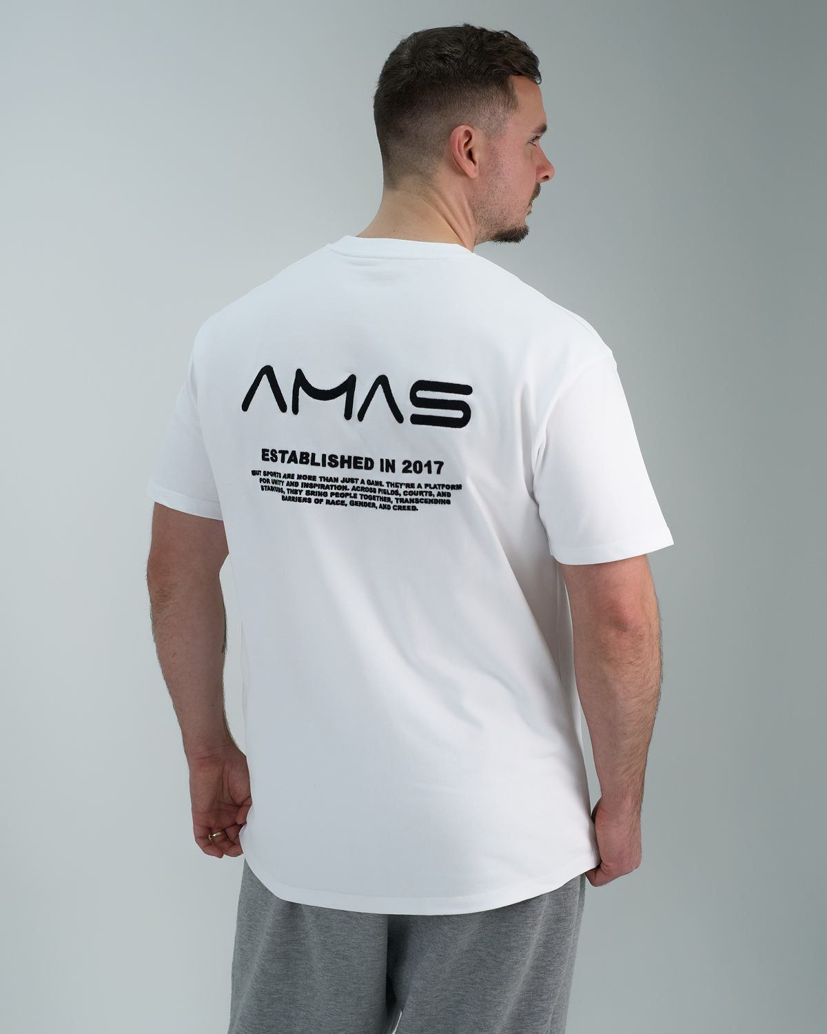 Reborn Stick T-Shirt Weiß