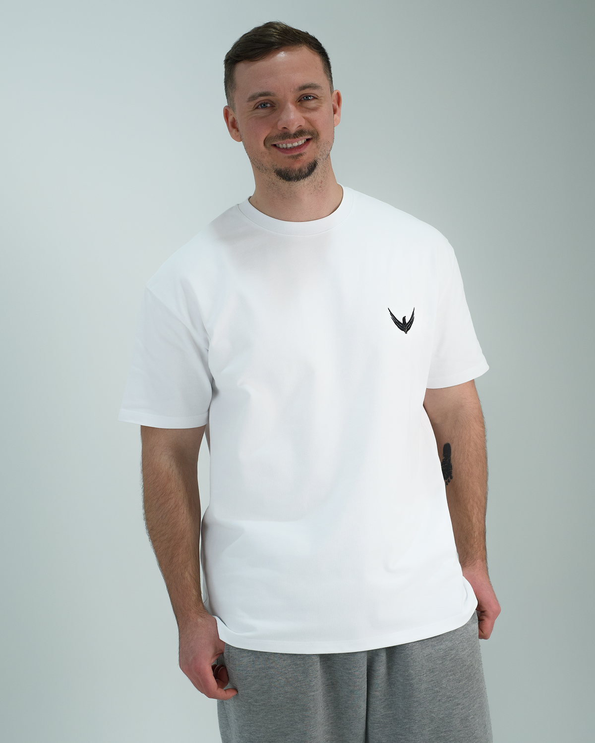 Reborn Stick T-Shirt Weiß