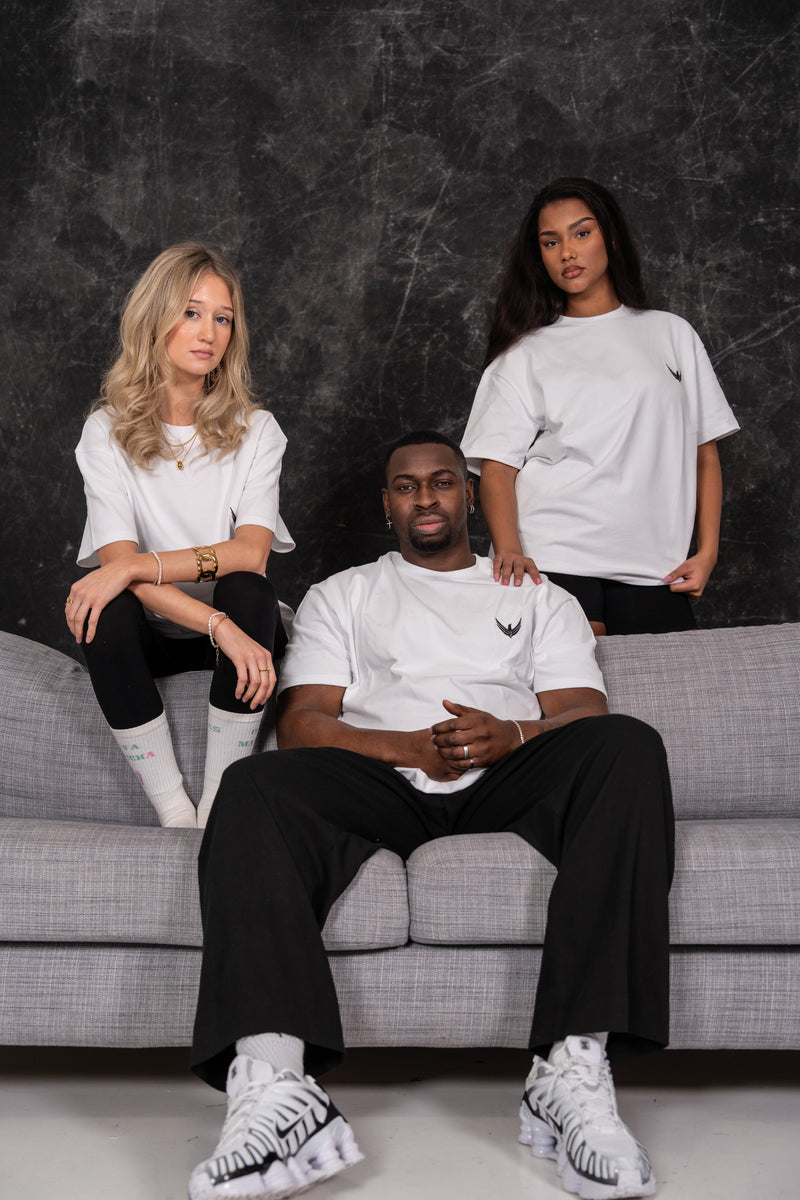 Reborn Stick T-Shirt Weiß