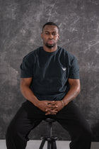 Reborn Stick T-Shirt Schwarz