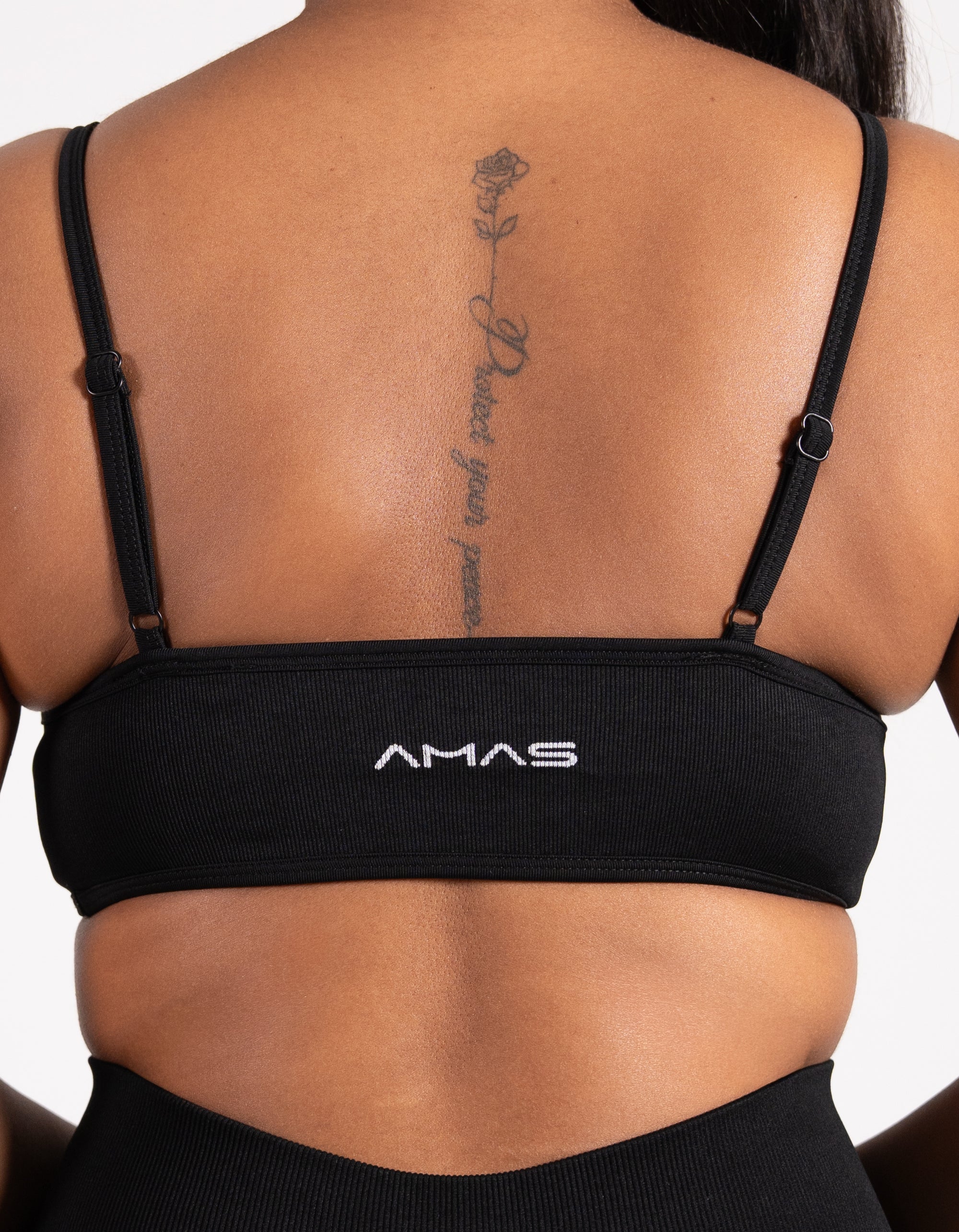 Reborn Sports Bra Schwarz