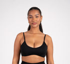Reborn Sports Bra Schwarz