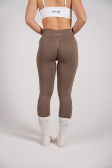 Reborn Scrunch Leggings Mokka
