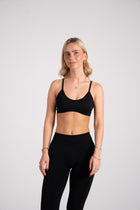 Reborn Sports Bra Schwarz