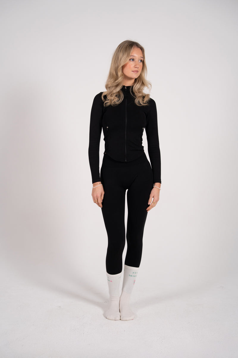 Reborn Scrunch Leggings Schwarz