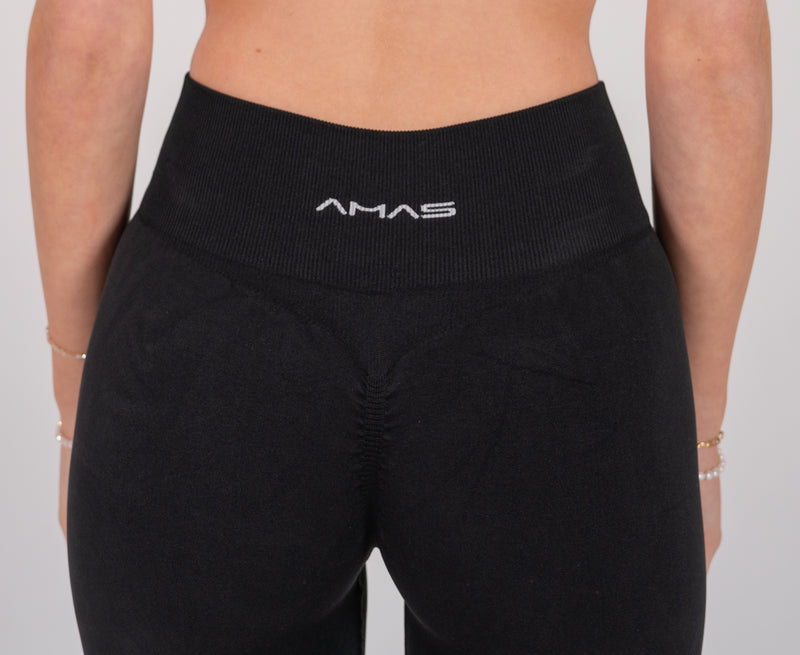 Reborn Scrunch Leggings Schwarz