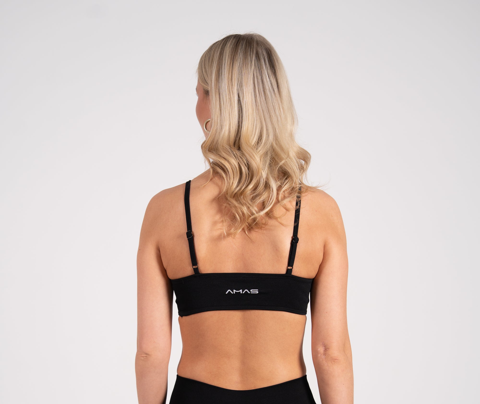 Reborn Sports Bra Schwarz