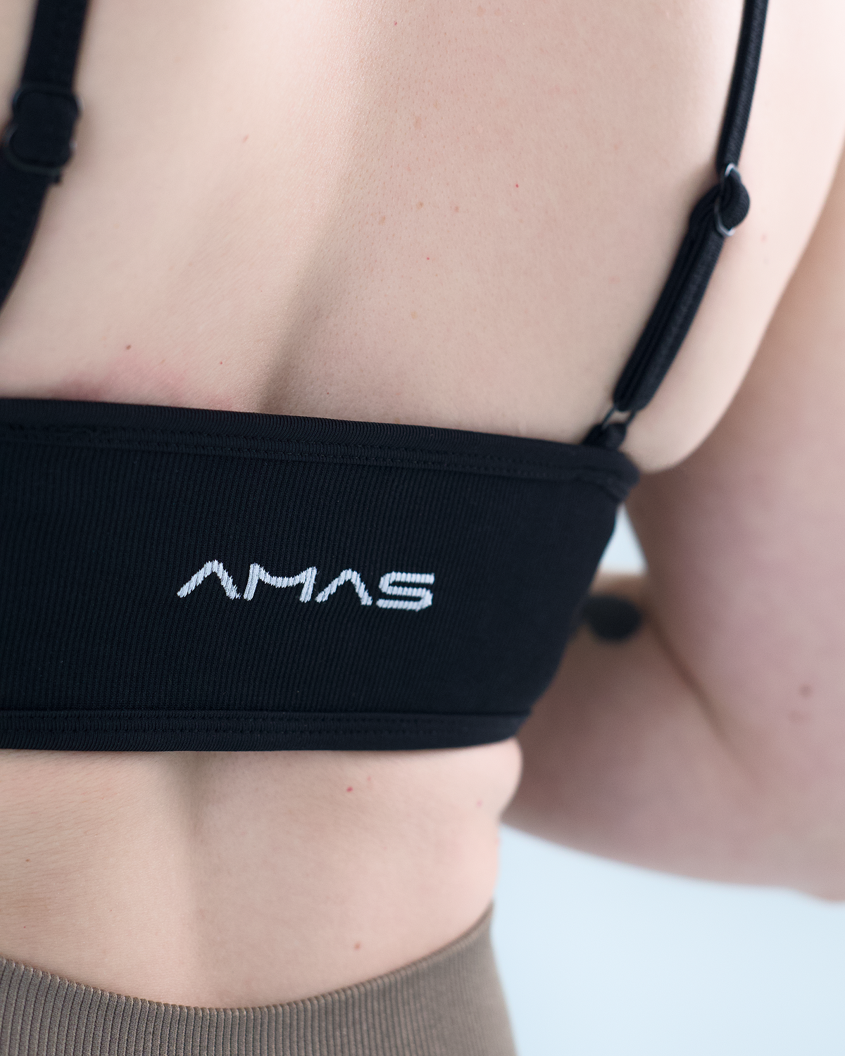 Reborn Sports Bra Schwarz