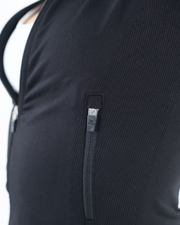 Reborn Zip Jacke Schwarz