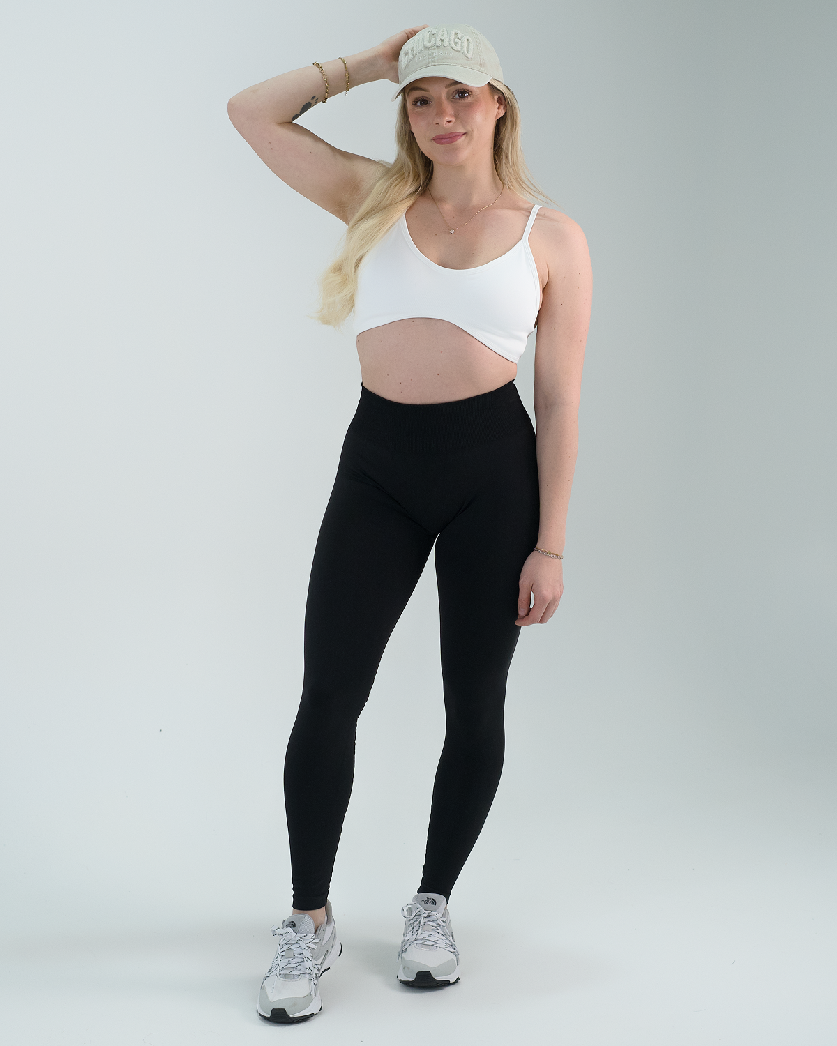 Reborn Scrunch Leggings Schwarz