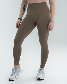 Reborn Scrunch Leggings Mokka