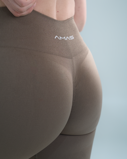 Reborn Scrunch Leggings Mokka