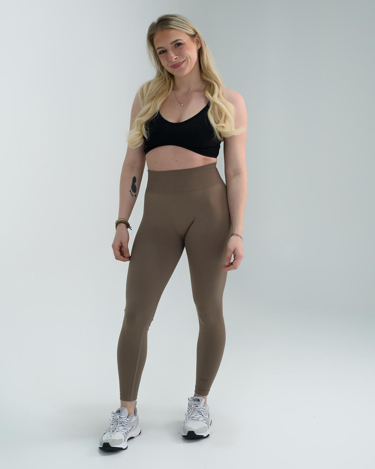 Reborn Scrunch Leggings Mokka
