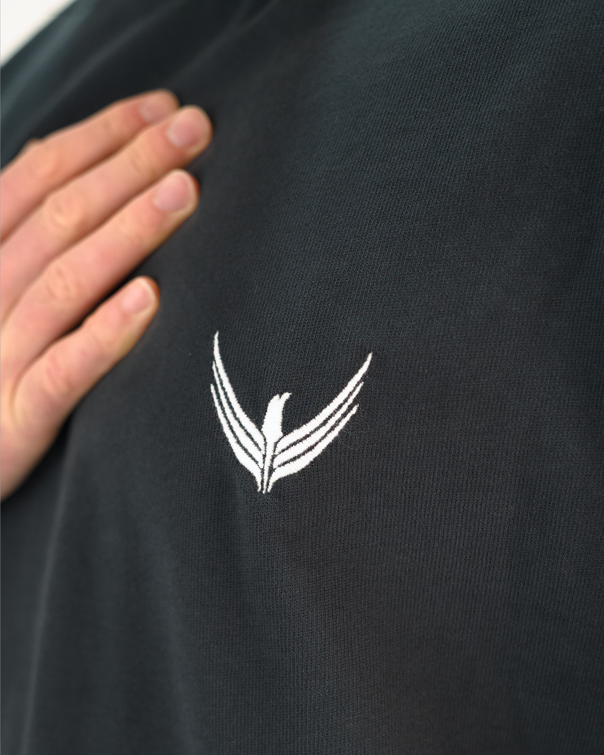 Reborn Stick T-Shirt Schwarz