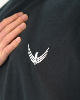 Reborn Stick T-Shirt Schwarz
