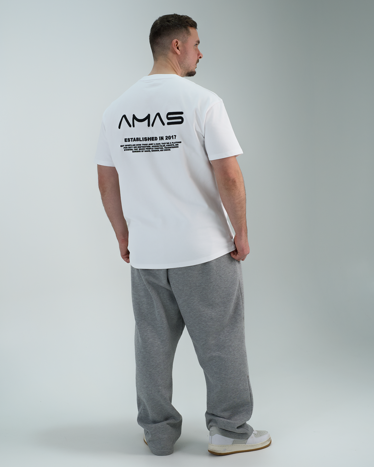 Reborn Stick T-Shirt Weiß
